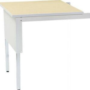 Kwik-File, MLNTB30PG, Mailflow-to-Go Mailroom Corner Table, 1 Each