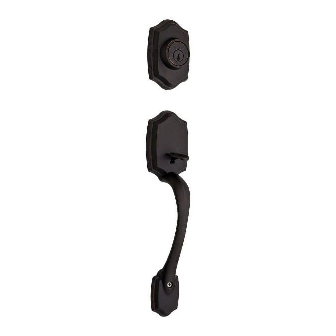 Kwikset 699BWLIP-11P Belleview Handleset in Venetian Bronze