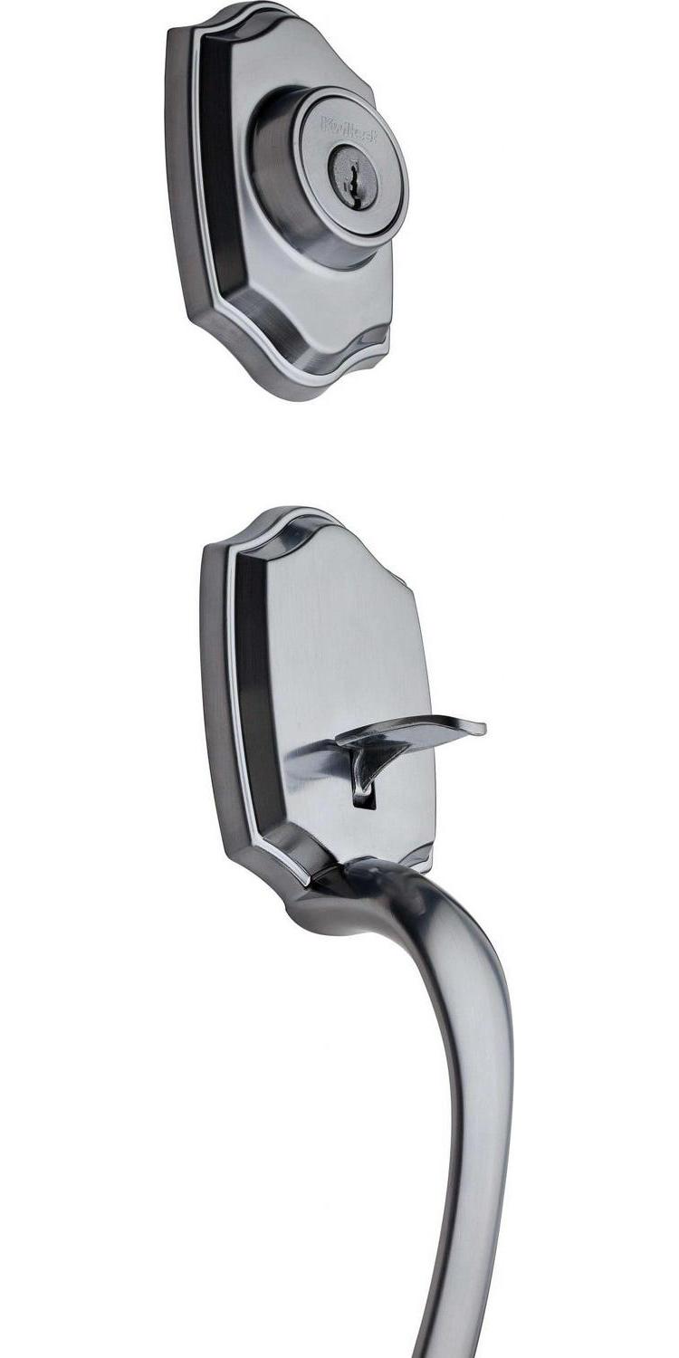 Kwikset 699BWLIP-11P Belleview Handleset in Venetian Bronze - Image 2