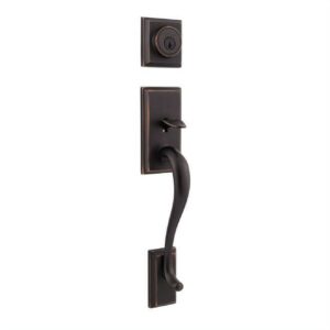 Kwikset 800HELIP-11PS Hawthorne Handleset in Venetian Bronze