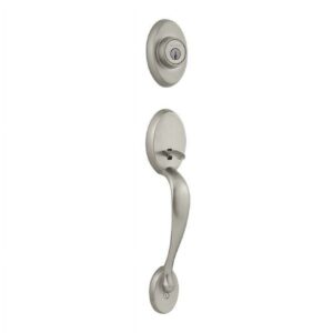 Kwikset 802CELIP-15V1 Chelsea Handleset in Satin Nickel