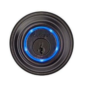 Kwikset Kevo (1st Gen) Touch-to-Open Bluetooth Smart Lock in Venetian Bronze