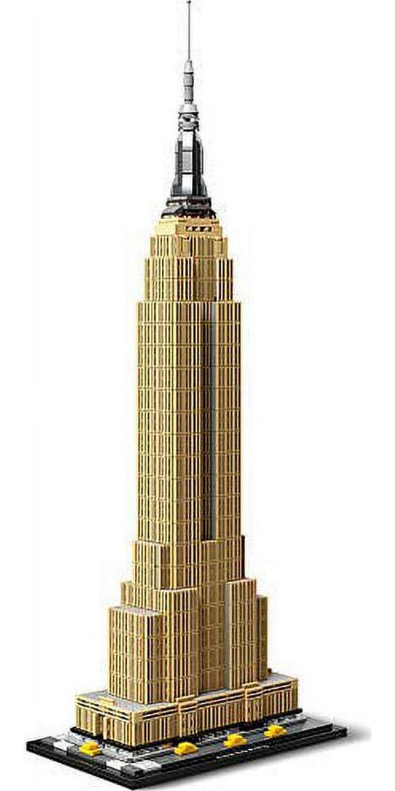 LEGO Architecture Empire State Building 21046 New York City Skyline Architecture Model Kit for Adults and Kids, Build It Yourself Model Skyscraper (1767 Pieces) - Image 6