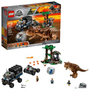LEGO Jurassic World Carnotaurus Gyrosphere Escape 75929 Dinosaur Toy