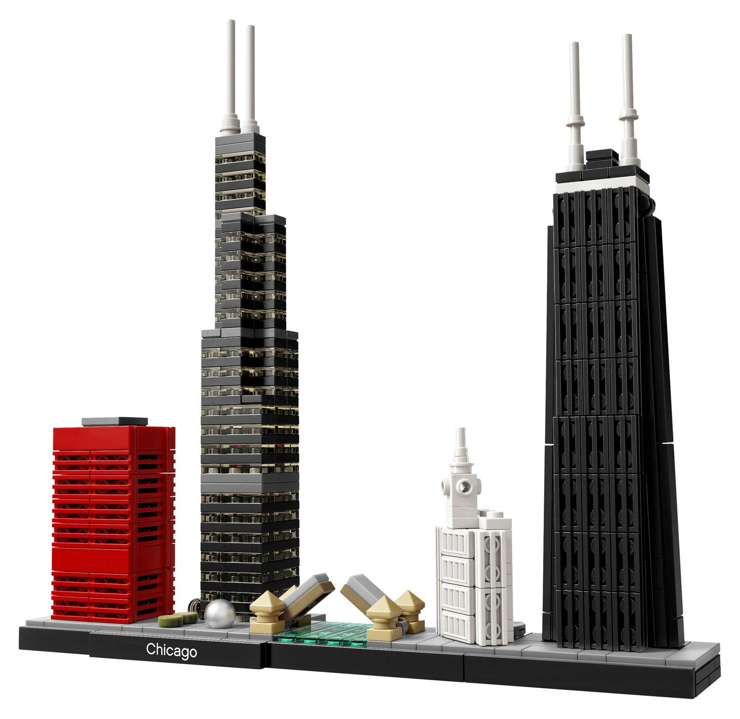 LEGO Architecture Chicago 21033 Building Set (444 Pieces) - Image 2
