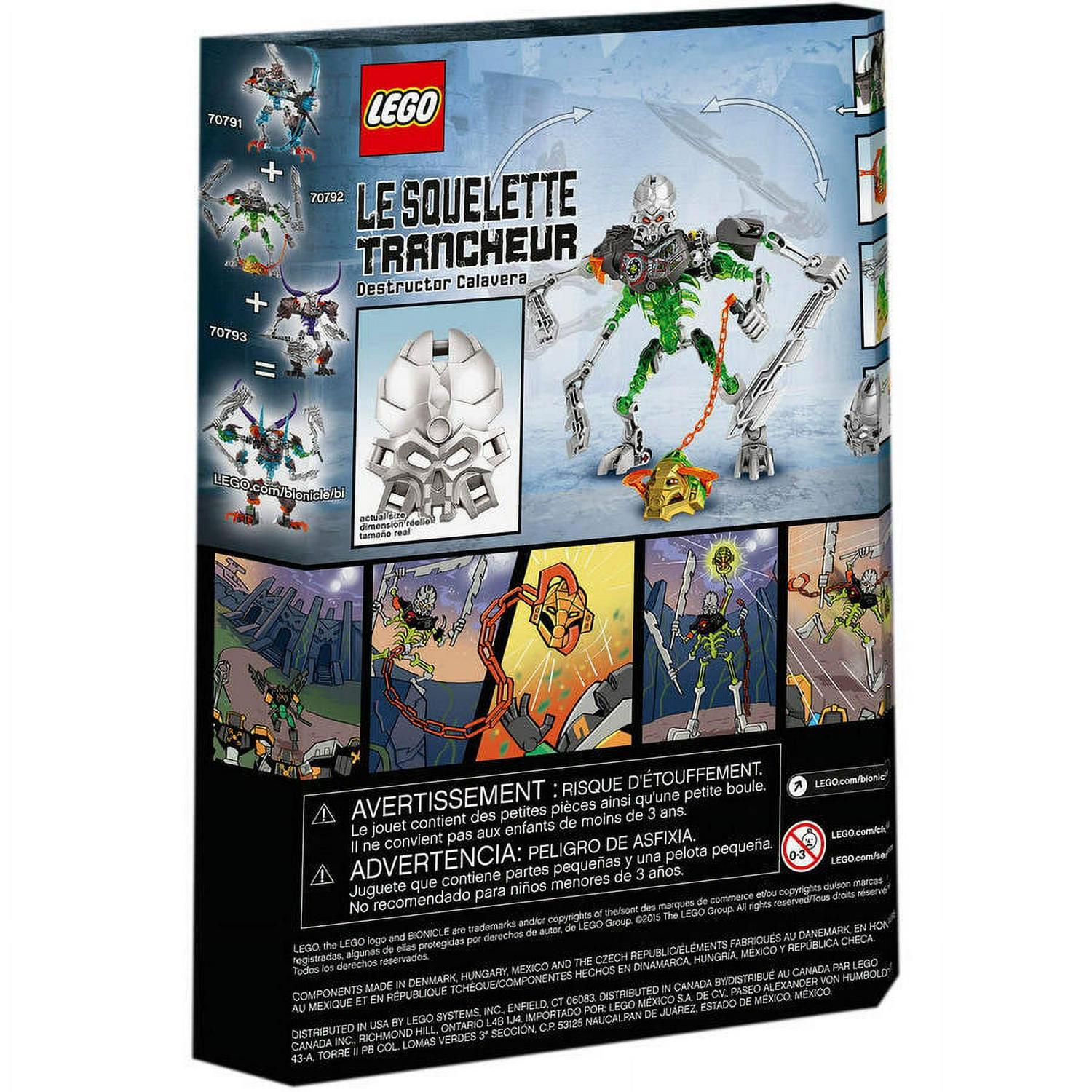 LEGO Bionicle 70792 Skull Slicer Building Kit - Image 3
