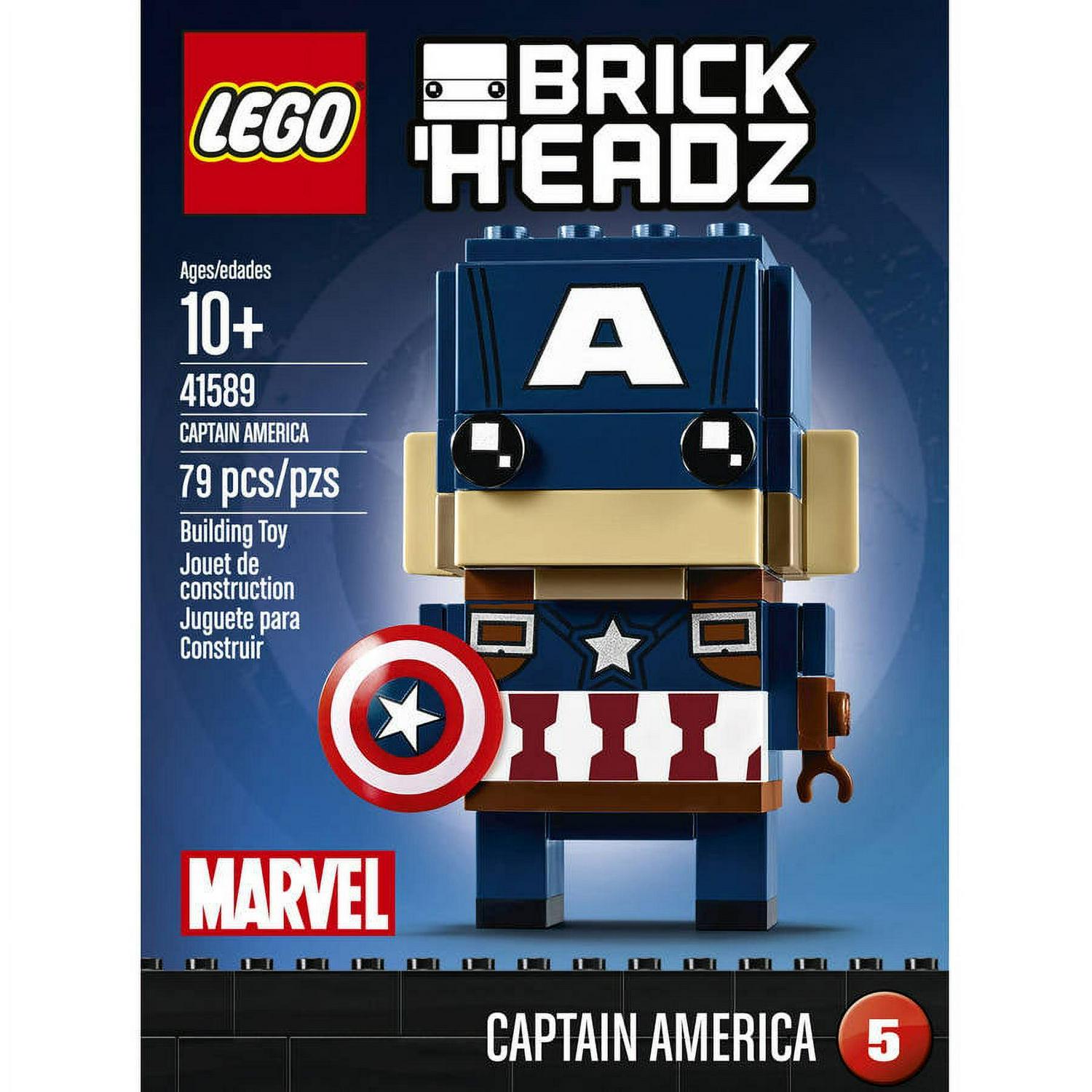 LEGO Brickheadz Captain America 41589 - Image 2