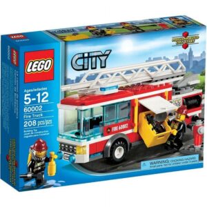 LEGO City Fire Truck Interlocking Block Building Set