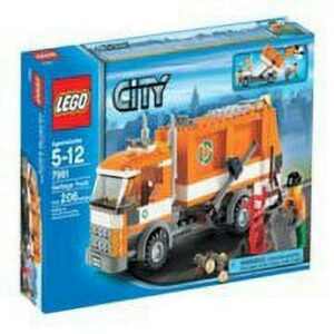 City Garbage Truck Set LEGO 7991