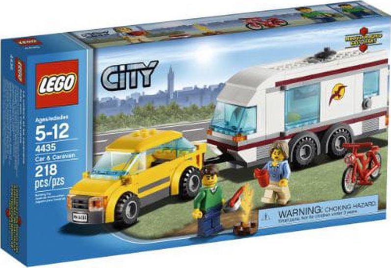 City Car & Caravan Set LEGO 4435