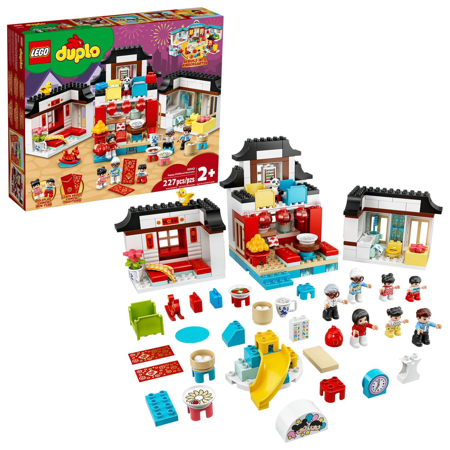 LEGO DUPLO Town Happy Childhood Moments 10943 Family House Toy Playset for Kids (227 Pieces) - Image 3