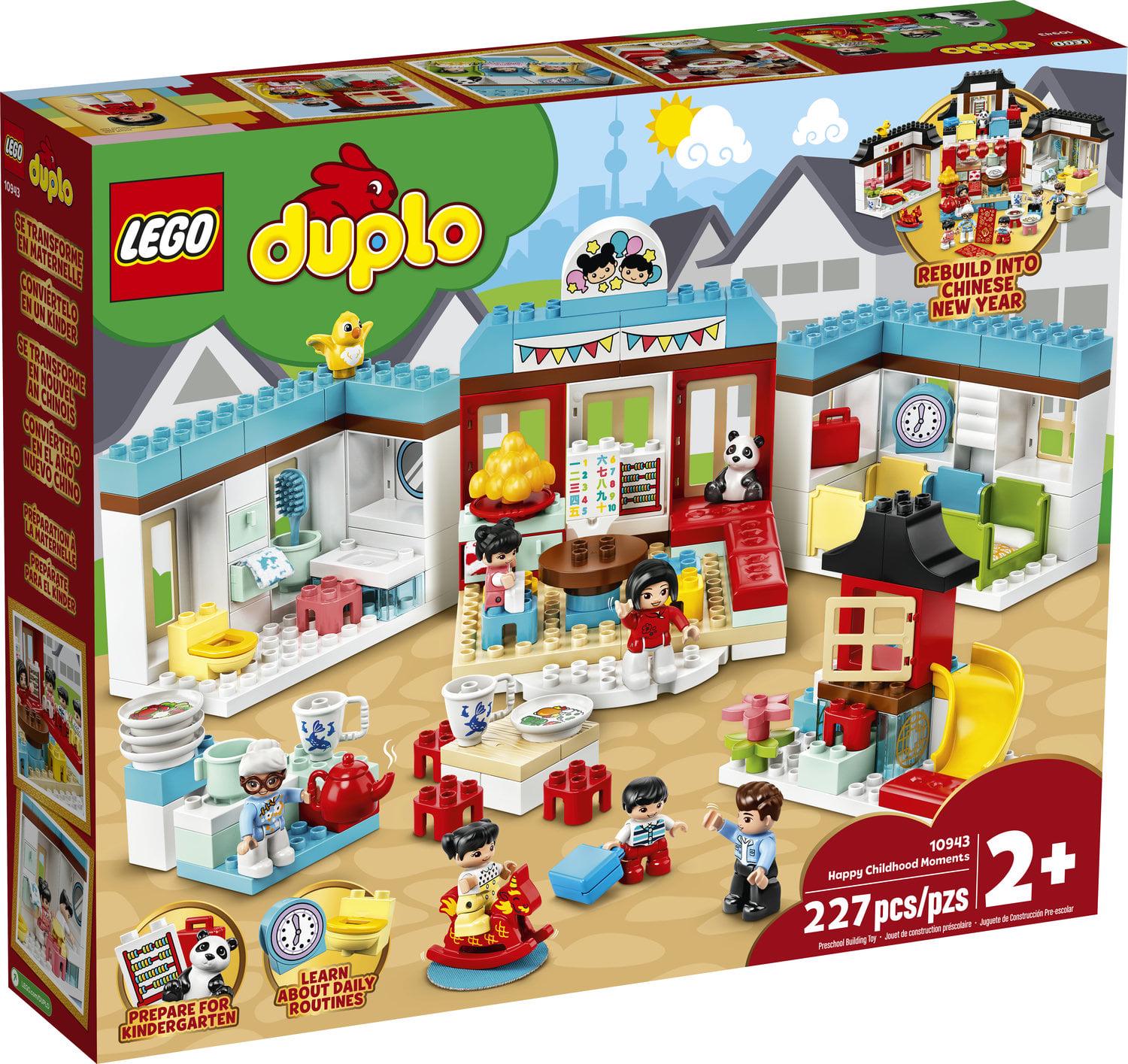 LEGO DUPLO Town Happy Childhood Moments 10943 Family House Toy Playset for Kids (227 Pieces) - Image 2