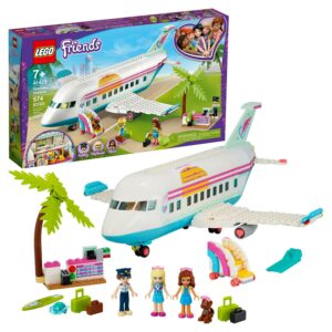 LEGO Friends Heartlake City Airplane 41429 Building Toy Inspires Travel Story-Making Play Scenarios (574 Pieces)