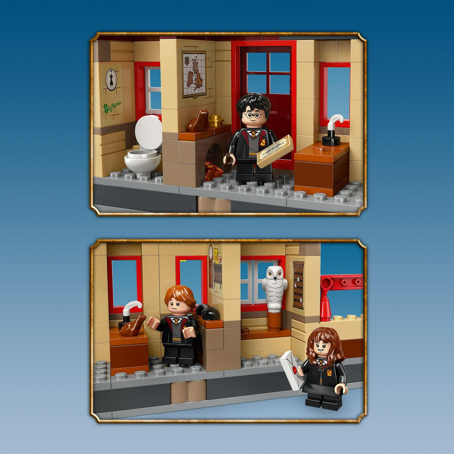 LEGO Harry Potter Hogwarts Express & Hogsmeade Station Building Set, 8 Minifigures Included, 76423 - Image 6