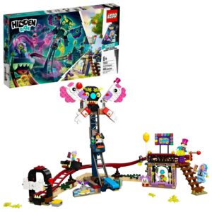 LEGO Hidden Side Haunted Fairground 70432 Ghost-Hunting Toy, Augmented Reality (AR) for Kids (466 Pieces)