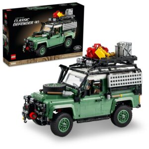 LEGO Icons Land Rover Classic Defender 90 Model Car Building Set, Off-Road Icon, Makes a Great Gift for Classic Car Lovers, 10317