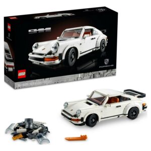 LEGO Icons Porsche 911 10295, Collectible Turbo Targa Model Car Building Kit, 2in1 Porsche Race Car Set for Adults and Teens to Build, Gift Idea