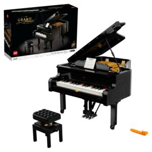 LEGO Ideas Grand Piano 21323 Model Building Set for Adults, Collectible Home Décor Kit, Gift for Music Lovers with Motor and Power Functions