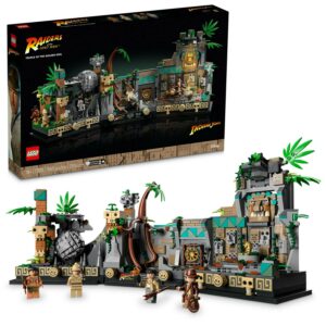 LEGO 77015 Indiana Jones Temple of the Golden Idol Toy Building Kit, 1545 Pieces Ages 18 Plus