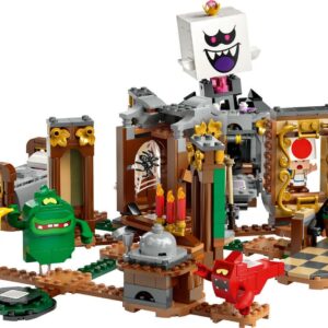 LEGO Super Mario Luigi’s Mansion Haunt-and-Seek Expansion Set 71401 Toy Building Kit for Kids Aged 8 and up (877 Pieces)