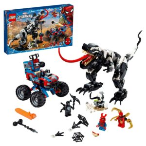 LEGO Marvel Spider-Man Venomosaurus Ambush 76151 Fun Building Toy with Awesome Action and Superhero Minifigures (640 Pieces)
