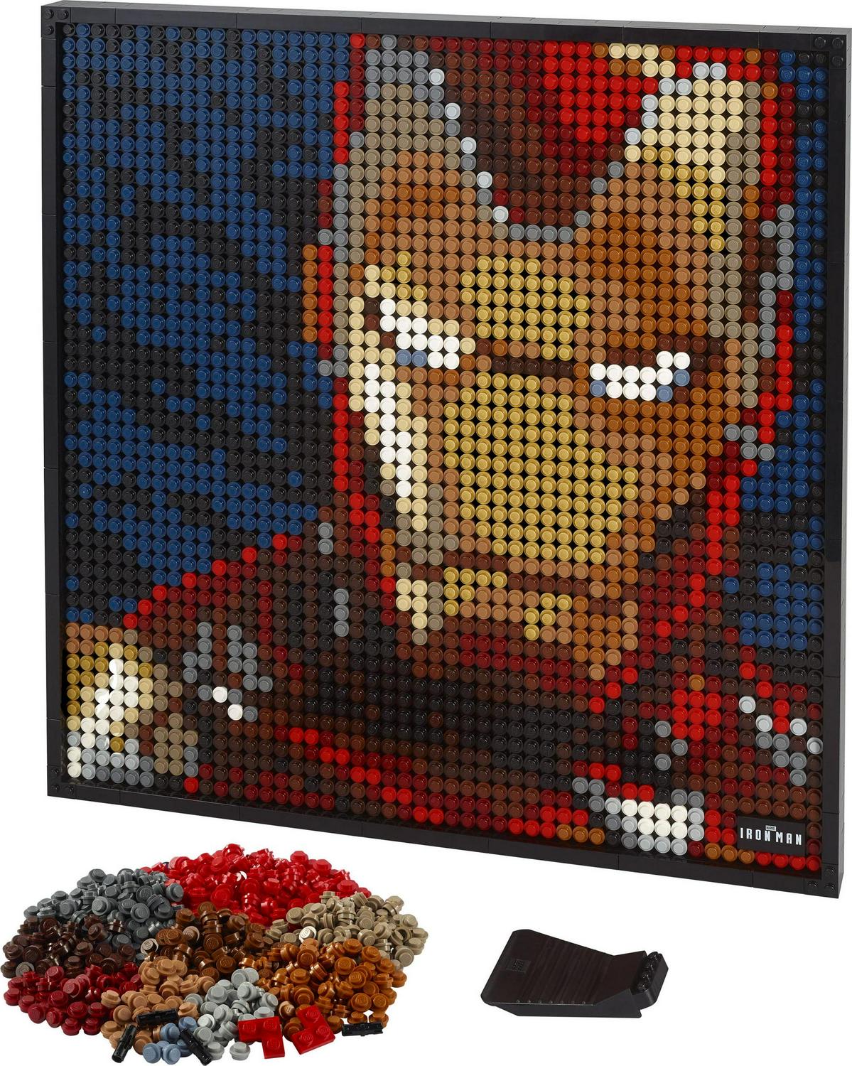 LEGO Art Marvel Studios Iron Man 31199 Building Kit for Adults; A Creative Wall Art Set Featuring Iron Man That Makes an Awesome Gift (3,167 Pieces) - Image 2