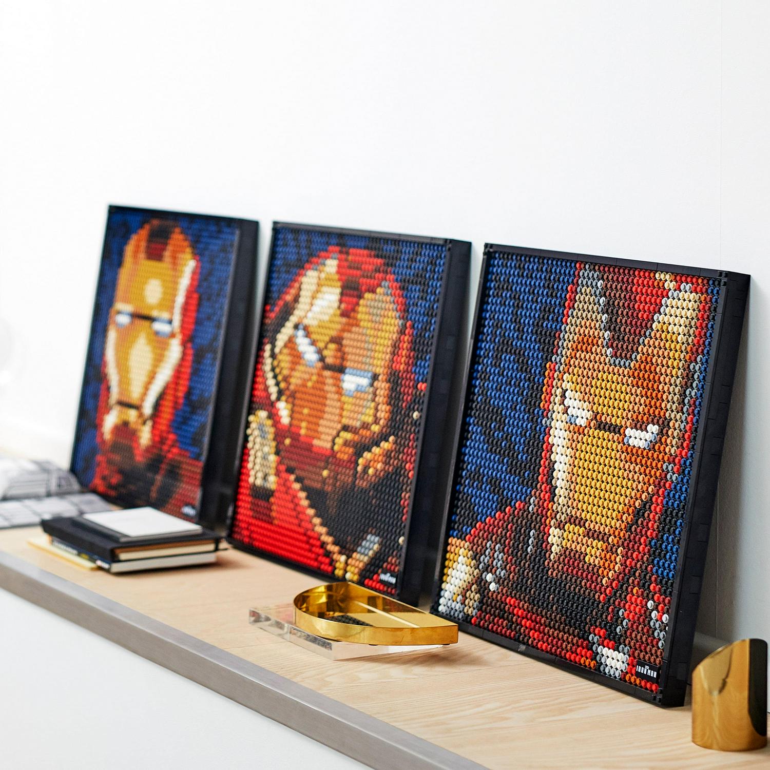 LEGO Art Marvel Studios Iron Man 31199 Building Kit for Adults; A Creative Wall Art Set Featuring Iron Man That Makes an Awesome Gift (3,167 Pieces) - Image 4