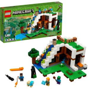 LEGO Minecraft The Waterfall Base 21134 (729 Pieces)