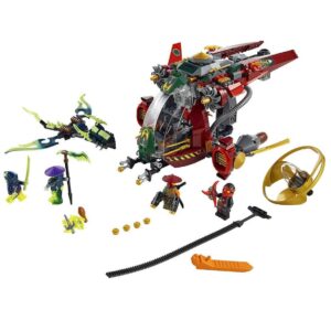 LEGO Ninjago Ronin R.E.X. Ninja Interlocking Block Building Set, 547 Count