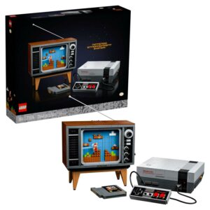 LEGO Super Mario Nintendo Entertainment System 71374 Gameplay Building Set, Model Kits for Adults to Build, DIY Creative Activity, Collectible Gift Idea