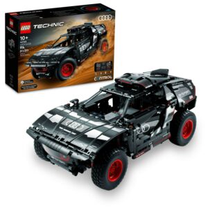LEGO Technic Audi RS Q e-tron 42160 Advanced Building Kit for Kids Ages 10 and Up, this Remote Controlled Car Toy Features App-Controlled Steering and Makes a Great Gift for Kids Who Love Engineering