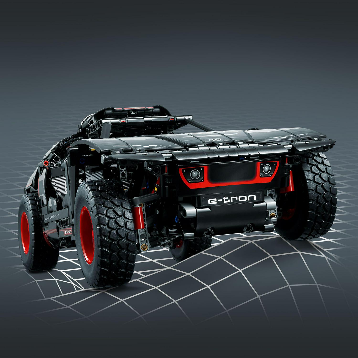 LEGO Technic Audi RS Q e-tron 42160 Advanced Building Kit for Kids Ages 10 and Up, this Remote Controlled Car Toy Features App-Controlled Steering and Makes a Great Gift for Kids Who Love Engineering - Image 6