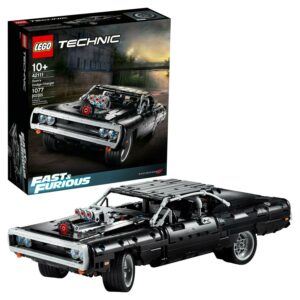 LEGO Technic Fast & Furious Dom’s Dodge Charger, Race Car Toy Building Set, 42111