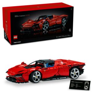 LEGO Technic Ferrari Daytona SP3 42143, Race Car Model Building Kit, 1:8 Scale Advanced Collectible Set for Adults, Gift for Car Lover