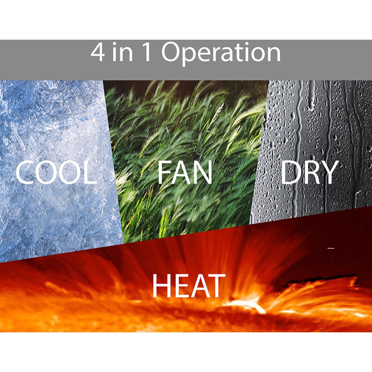 LG New 10,000 BTU (14,000 BTU ASHRAE) Smart Wi-Fi 450 Sq ft Portable Air Conditioner, Supplemental Heat, LP1021BHSM - Image 5