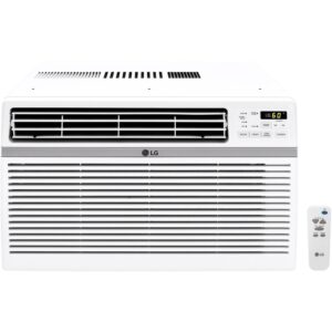LG 10,000 BTU 450 sq ft 115V Window Air Conditioner, White, LW1016ER