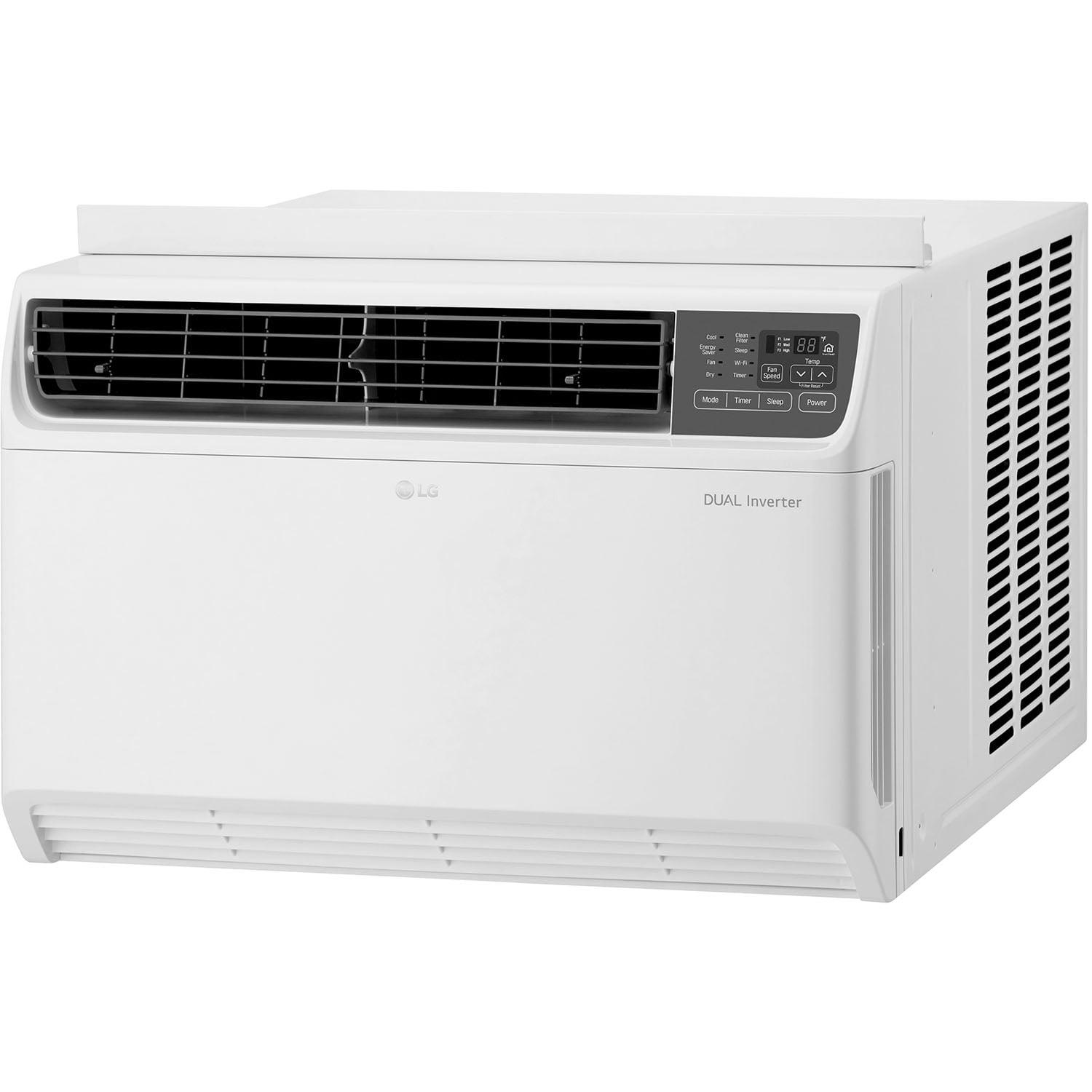 LG 115V 14,000 BTU 800 Sq. ft. DUAL Inverter Smart Window Air Conditioner, White, LW1517IVSM - Image 4