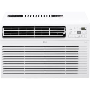 LG 8,000 BTU 115V Window-Mounted Air Conditioner with Wi-Fi Control, LW8017ERSM1