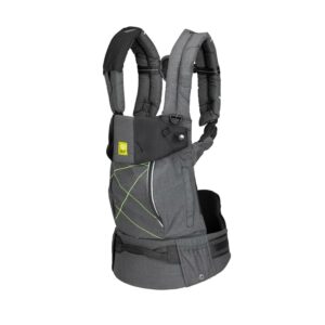 LÍLLÉbaby 6-in-1 Pursuit All Seasons Ergonomic Baby and Child Carrier for On-The-Go Babywearing, Graphite