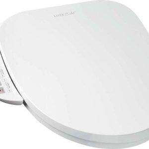 LUXE Bidet Luxelet E850 Electric Bidet Seat for Elongated Toilets with Warm Air Dryer and Temperature Control