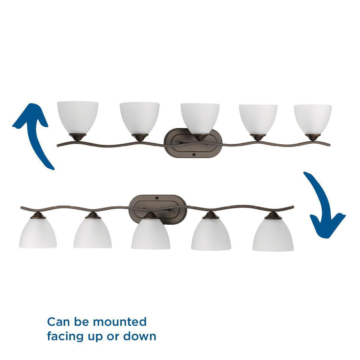 Progress Lighting - Five Light Bath - Laird - 5 Light in Transitional and - Image 7