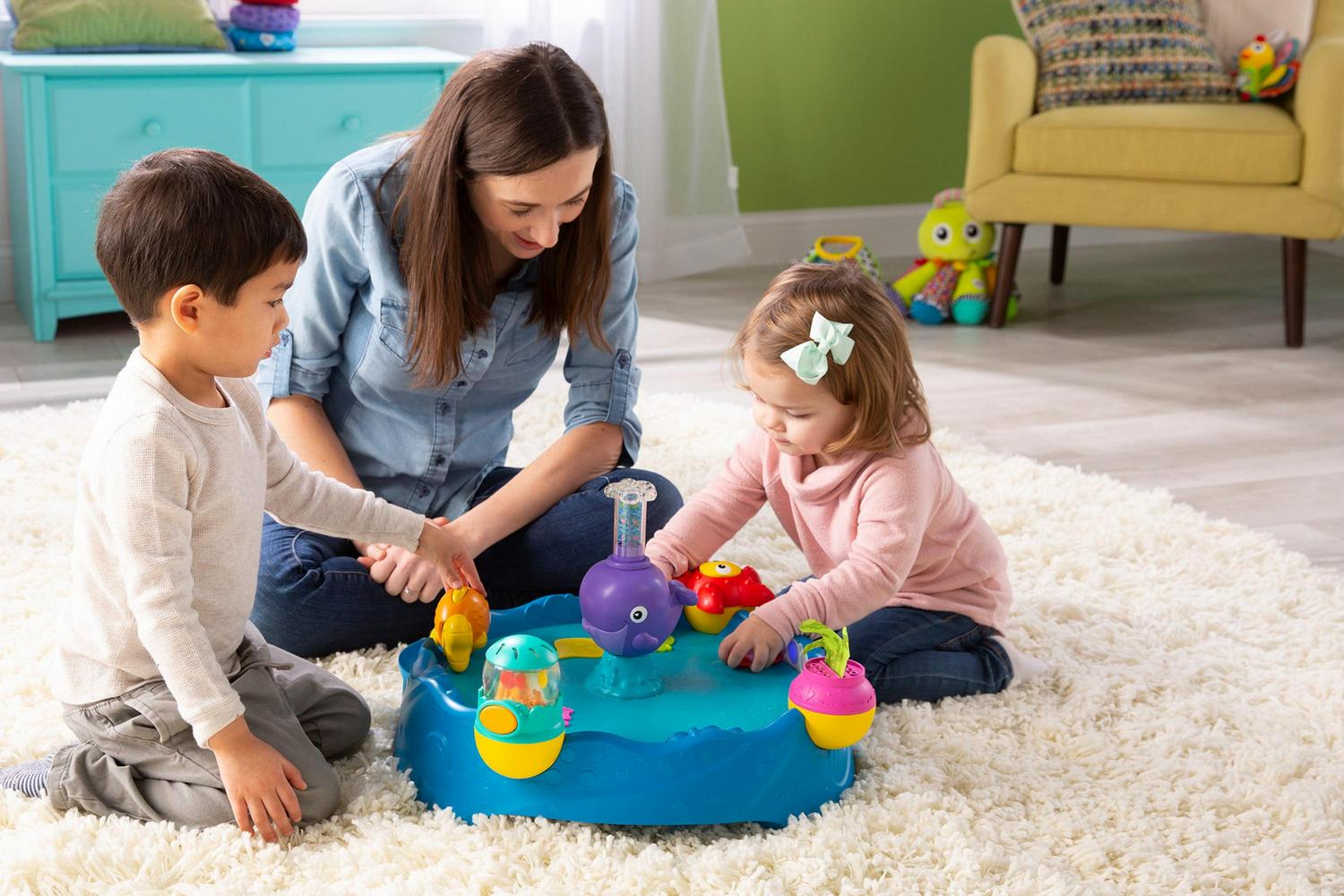 3-in-1 Airtivity Center – Developmental Activity Center Grows with Baby – Features Floor Play, Table Play & Game Play - Image 9
