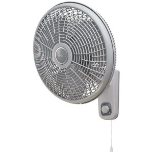 Lasko 16” 3-speed Oscillating Wall-Mount Fan, White, M16900, New