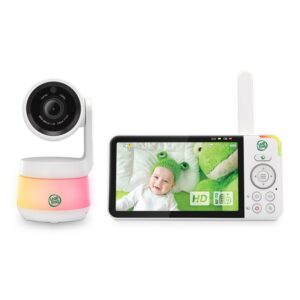 VTech LF925HD 5" 720p WiFi Video Baby Monitor with Color Night Vision, White