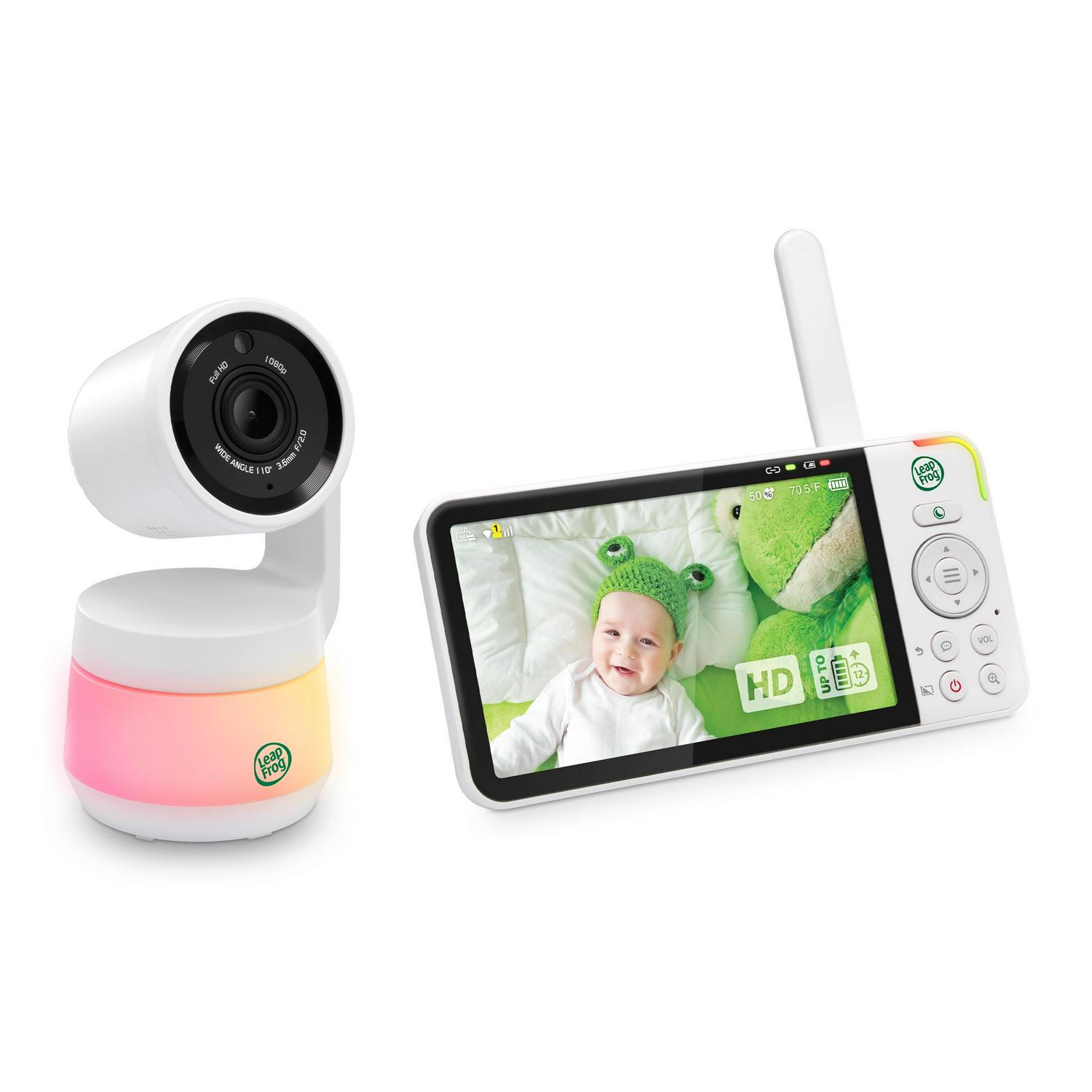 VTech LF925HD 5" 720p WiFi Video Baby Monitor with Color Night Vision, White - Image 3