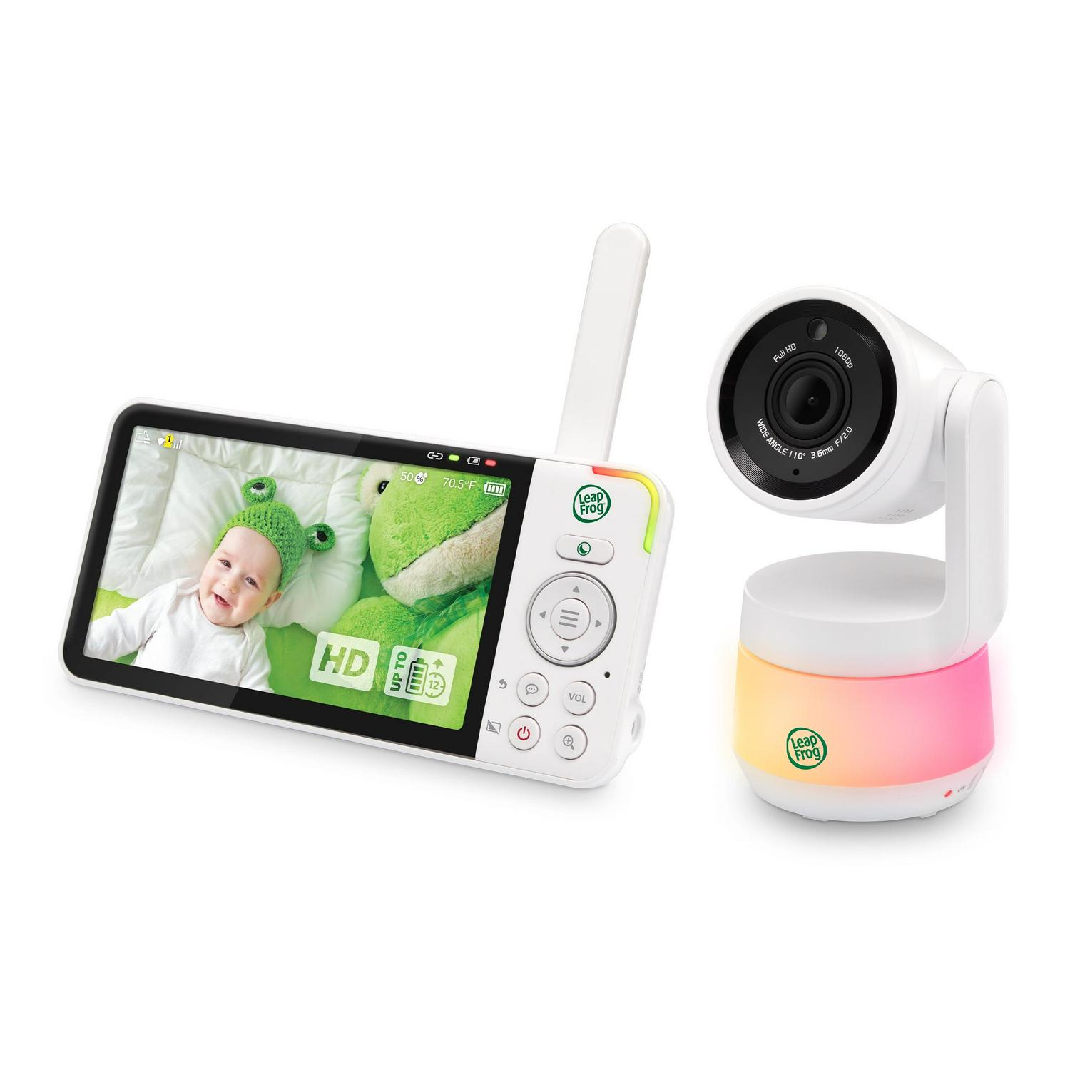 VTech LF925HD 5" 720p WiFi Video Baby Monitor with Color Night Vision, White - Image 2