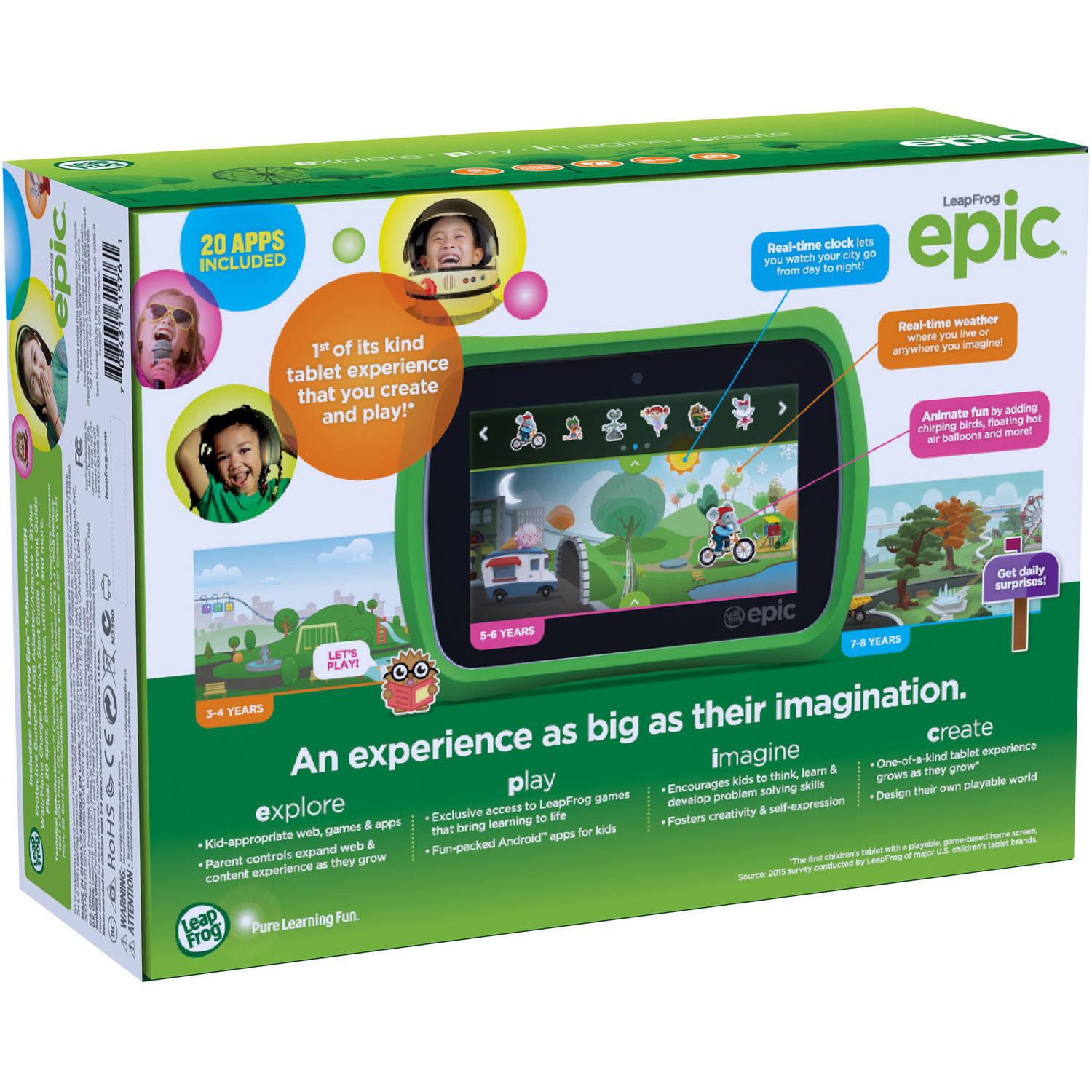 LeapFrog Epic 7" Android-based Kids Tablet 16GB - Image 14