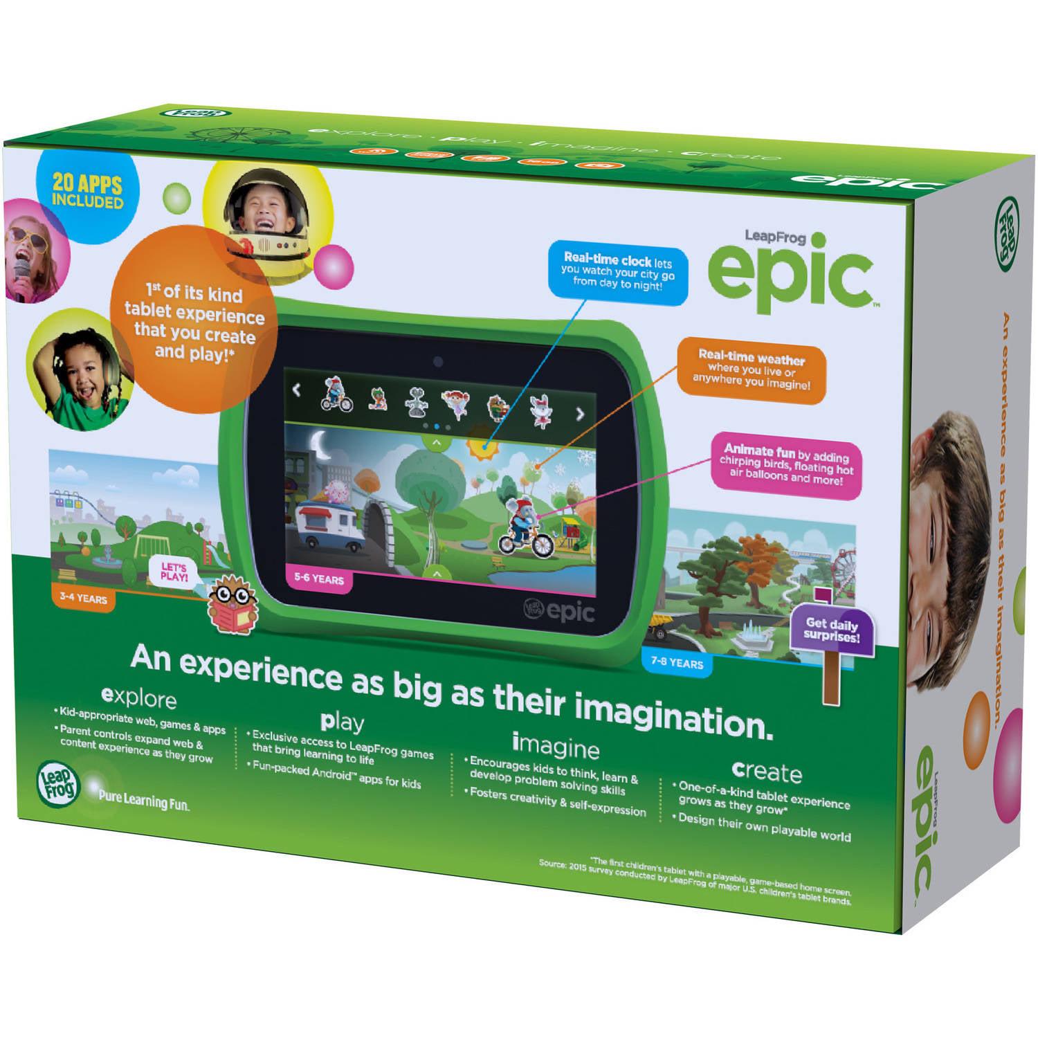 LeapFrog Epic 7" Android-based Kids Tablet 16GB - Image 15