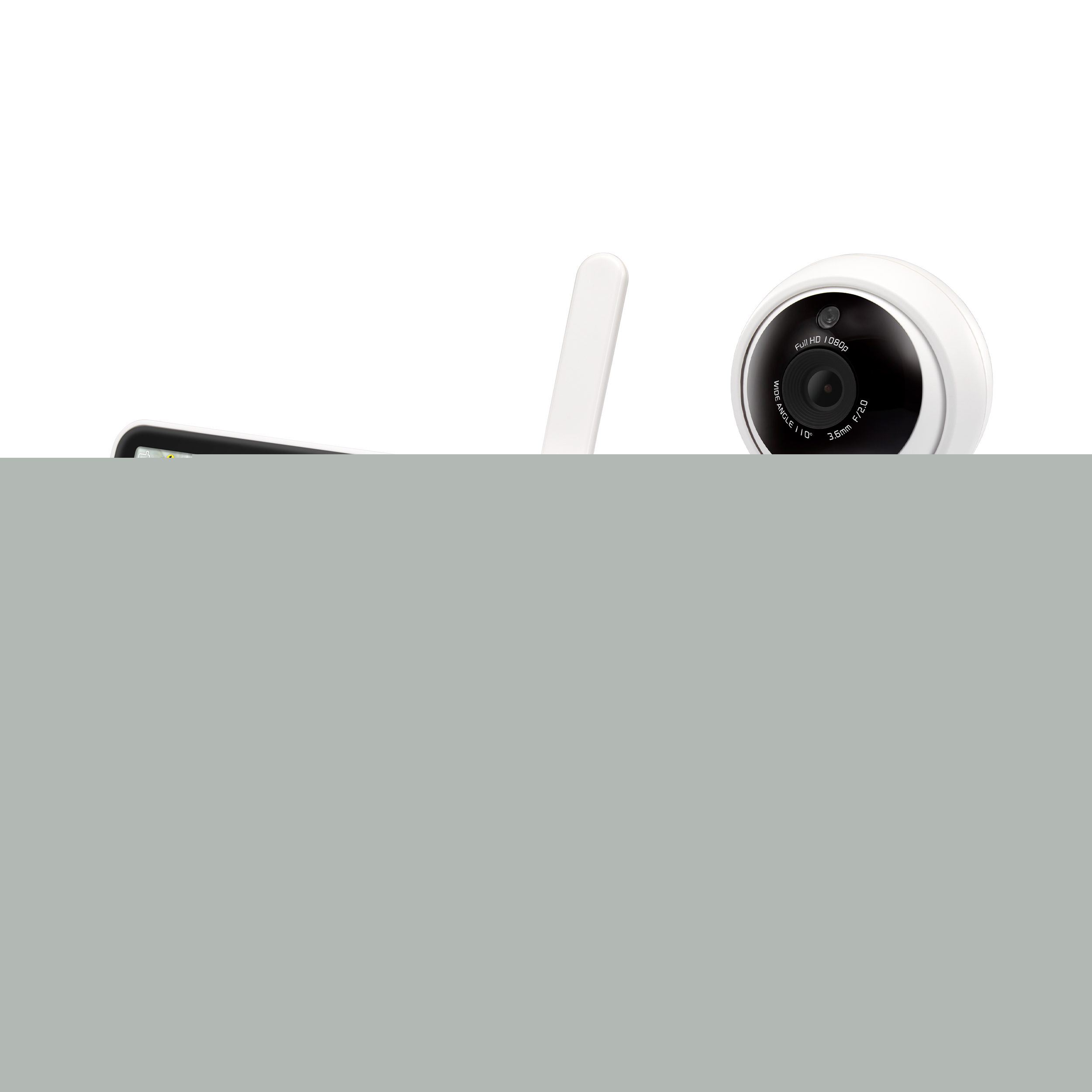 LeapFrog LF815HD 5" WiFi High Definition Video Baby Monitor - Image 2