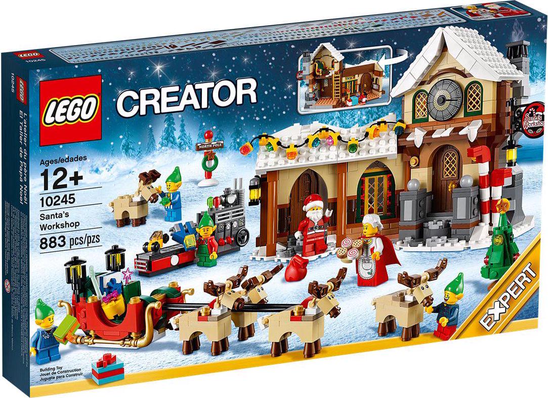 LEGO Creator Expert Santa's Workshop 883 Piece Building Set 10245 - Image 4